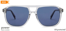 Load image into Gallery viewer, Transparent Square Full Rim Unisex Eyeglasses by John Jacobs Screen Glasses-145376