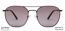 Load image into Gallery viewer, Black Square Full Rim Unisex Eyeglasses by John Jacobs Screen Glasses-145382