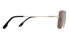 Load image into Gallery viewer, Silver Aviator Full Rim Unisex Sunglasses by John Jacobs-211708
