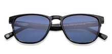 Load image into Gallery viewer, Black Grey Transparent Wayfarer Full Rim Unisex Sunglasses by John Jacobs-215582