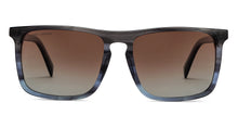 Load image into Gallery viewer, Grey Rectangle Full Rim Unisex Sunglasses by John Jacobs-208311