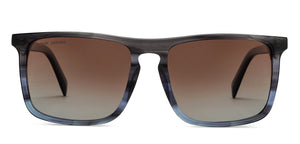 Grey Rectangle Full Rim Unisex Sunglasses by John Jacobs-208311
