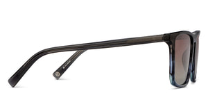 Grey Rectangle Full Rim Unisex Sunglasses by John Jacobs-208311