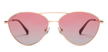 Load image into Gallery viewer, Gold Cat Eye Full Rim Women Sunglasses by John Jacobs-208087