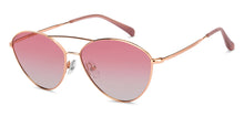 Load image into Gallery viewer, Gold Cat Eye Full Rim Women Sunglasses by John Jacobs-208087