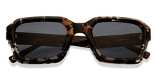 Load image into Gallery viewer, Tortoise Rectangle Full Rim Unisex Sunglasses by John Jacobs-211707