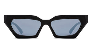 Black Cat Eye Full Rim Unisex Sunglasses by John Jacobs Online-212556
