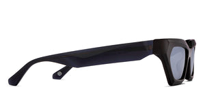 Black Cat Eye Full Rim Unisex Sunglasses by John Jacobs Online-212556