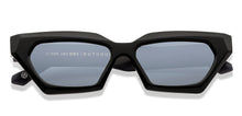 Load image into Gallery viewer, Black Cat Eye Full Rim Unisex Sunglasses by John Jacobs Online-212556