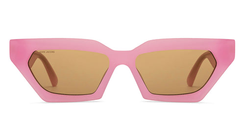 Pink Cat Eye Full Rim Unisex Sunglasses by John Jacobs-212560