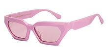 Load image into Gallery viewer, Pink Cat Eye Full Rim Unisex Sunglasses by John Jacobs-213042