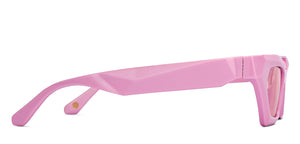 Pink Cat Eye Full Rim Unisex Sunglasses by John Jacobs-213042