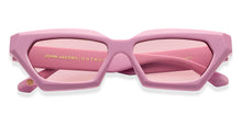 Load image into Gallery viewer, Pink Cat Eye Full Rim Unisex Sunglasses by John Jacobs-213042