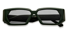 Load image into Gallery viewer, Green Rectangle Full Rim Unisex Sunglasses by John Jacobs-213044
