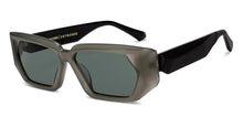 Load image into Gallery viewer, Grey Rectangle Full Rim Unisex Sunglasses by John Jacobs-213046