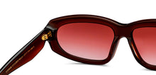 Load image into Gallery viewer, Brown Rectangle Full Rim Unisex Sunglasses by John Jacobs-212829