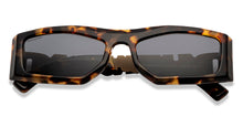 Load image into Gallery viewer, Tortoise Rectangle Full Rim Unisex Sunglasses by John Jacobs-212830
