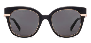 Black Cat Eye Full Rim Women Sunglasses by John Jacobs-224697