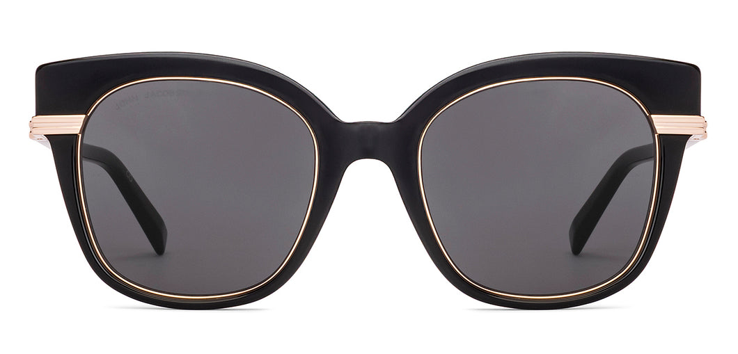 Black Cat Eye Full Rim Women Sunglasses by John Jacobs-224697