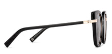 Load image into Gallery viewer, Black Cat Eye Full Rim Women Sunglasses by John Jacobs-224697