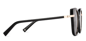 Black Cat Eye Full Rim Women Sunglasses by John Jacobs-224697