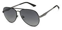 Load image into Gallery viewer, Black Aviator Full Rim Unisex Sunglasses by John Jacobs-213143
