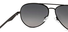 Load image into Gallery viewer, Black Aviator Full Rim Unisex Sunglasses by John Jacobs-213143