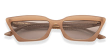 Load image into Gallery viewer, Brown Cat Eye Full Rim Unisex Sunglasses by John Jacobs-213151