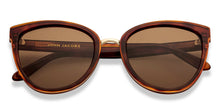 Load image into Gallery viewer, Tortoise Cat Eye Full Rim Women Sunglasses by John Jacobs-213504