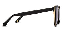 Load image into Gallery viewer, Black Cat Eye Full Rim Women Sunglasses by John Jacobs-213505