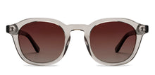 Load image into Gallery viewer, Grey Round Full Rim Unisex Sunglasses by John Jacobs-215343