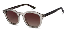 Load image into Gallery viewer, Grey Round Full Rim Unisex Sunglasses by John Jacobs-215343