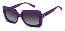 Load image into Gallery viewer, Purple Rectangle Full Rim Unisex Sunglasses by John Jacobs-215347