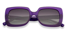 Load image into Gallery viewer, Purple Rectangle Full Rim Unisex Sunglasses by John Jacobs-215347