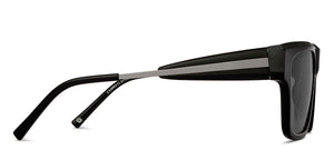 Black Square Full Rim Unisex Sunglasses by John Jacobs-217133