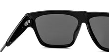 Load image into Gallery viewer, Black Square Full Rim Unisex Sunglasses by John Jacobs-217133