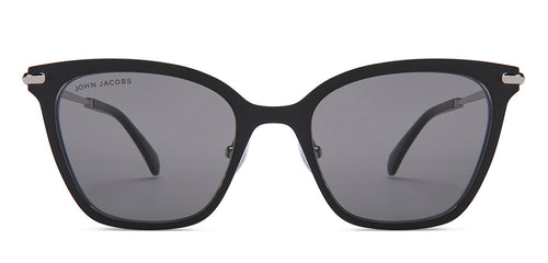 Black Cat Eye Full Rim Women Sunglasses by John Jacobs-217773