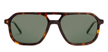 Load image into Gallery viewer, Havana Aviator Full Rim Unisex Sunglasses by John Jacobs-226541
