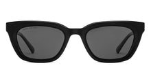 Load image into Gallery viewer, Black Cat Eye Full Rim Women Sunglasses by John Jacobs-226545