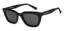 Load image into Gallery viewer, Black Cat Eye Full Rim Women Sunglasses by John Jacobs-226545