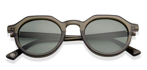 Transparent Round Full Rim Unisex Sunglasses by John Jacobs-220525