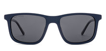 Load image into Gallery viewer, Blue Wayfarer Full Rim Unisex Sunglasses by John Jacobs-226548