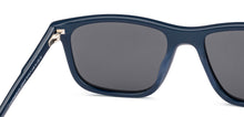 Load image into Gallery viewer, Blue Wayfarer Full Rim Unisex Sunglasses by John Jacobs-226548