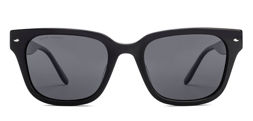 Black Square Full Rim Unisex Sunglasses by John Jacobs-220528