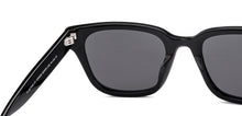 Load image into Gallery viewer, Black Square Full Rim Unisex Sunglasses by John Jacobs-220528