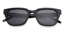 Load image into Gallery viewer, Black Square Full Rim Unisex Sunglasses by John Jacobs-220528