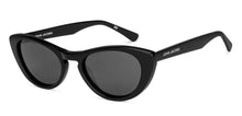 Load image into Gallery viewer, Black Cat Eye Full Rim Women Sunglasses by John Jacobs-226550