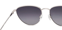Load image into Gallery viewer, Silver Cat Eye Full Rim Women Sunglasses by John Jacobs-222527