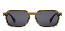 Load image into Gallery viewer, Green Rectangle Full Rim Unisex Sunglasses by John Jacobs-222927