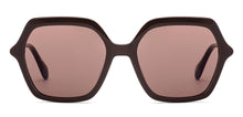 Load image into Gallery viewer, Brown Geometric Full Rim Unisex Sunglasses by John Jacobs-225422